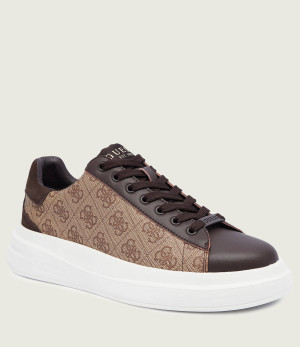 Guess Sneakersy ELBA | z dodatkiem skóry