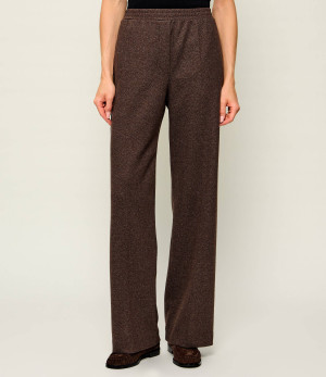 Weekend MaxMara Spodnie Wkdeditta | Relaxed fit | z dodatkiem wełny