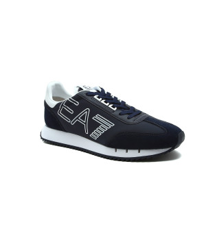 EA7 Sneakersy | z dodatkiem skóry