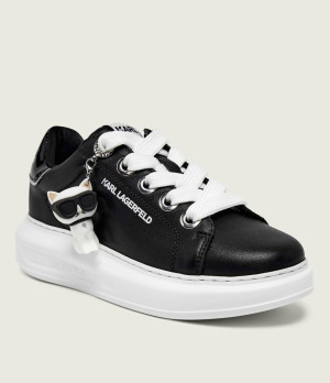 Karl Lagerfeld Skórzane sneakersy KAPRI