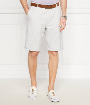 Joop! Jeans Szorty chino Ruby | Regular Fit | z dodatkiem lnu