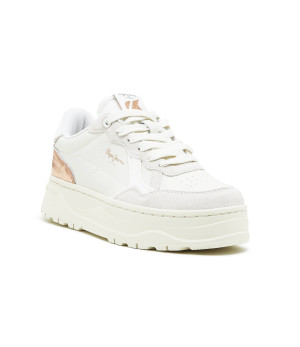 Pepe Jeans London Skórzane sneakersy Kore Sun