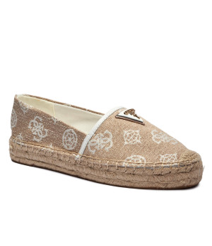 Guess Espadryle Jolandon | z dodatkiem skóry