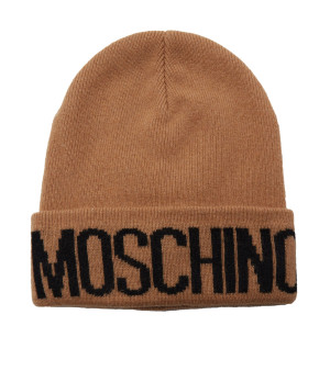 Moschino Czapka | z dodatkiem wełny i kaszmiru