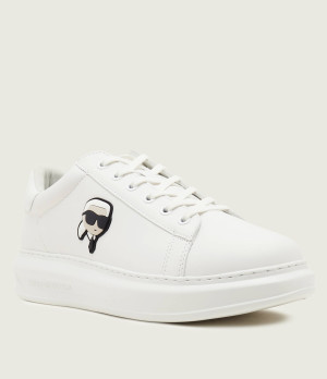 Karl Lagerfeld Skórzane sneakersy KAPRI Karl NFT Lo Lace