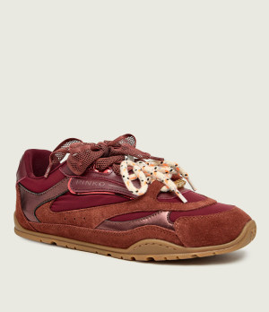 Pinko Sneakersy Yulia 01 | zamsz