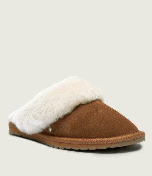 EMU Australia Ocieplane obuwie domowe Jolie | shearling | zamsz | z dodatkiem wełny