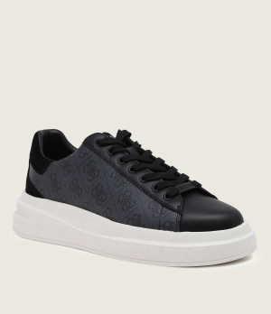 Guess Sneakersy ELBA | z dodatkiem skóry