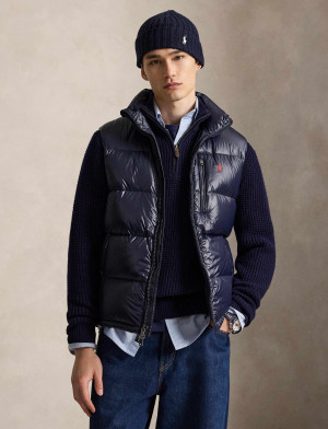 POLO RALPH LAUREN Puchowy bezrękawnik | Regular Fit