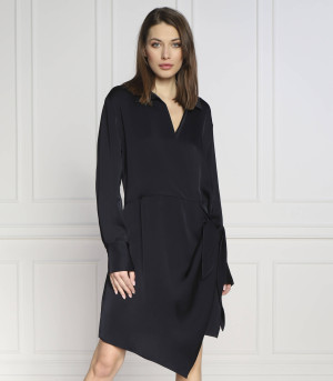 Tommy Hilfiger Sukienka CREPE KNOTTED