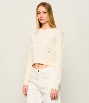 Sporty&Rich Sweter ISAO | Cropped Fit