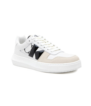 Calvin Klein Jeans Skórzane sneakersy