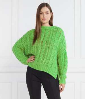 Marc Cain Sweter | Regular Fit | z dodatkiem wełny