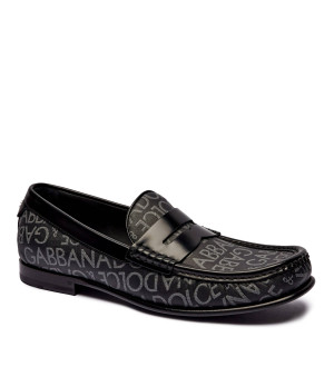 Dolce & Gabbana Mokasyny | z dodatkiem skóry