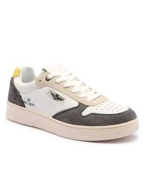 Aeronautica Militare Skórzane sneakersy