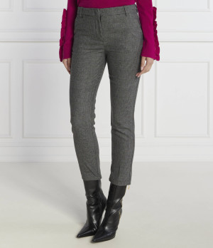 Pinko Spodnie | Regular Fit | z dodatkiem wełny