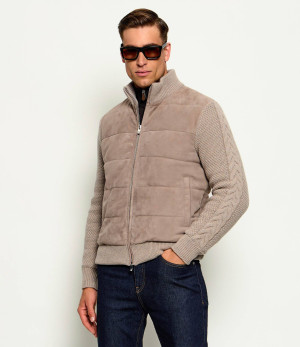 Tombolini Kurtka | Regular Fit | zamsz