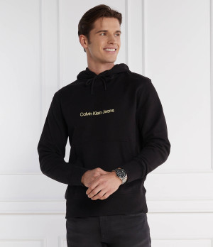 Calvin Klein Jeans Bluza SQUARE FREQUENCY LOGO | Comfort fit