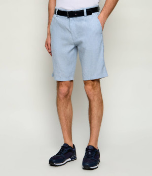 BOSS ORANGE Lniane szorty Chino_DS_3S | Tapered fit