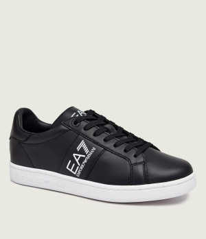 EA7 Skórzane sneakersy