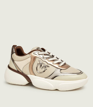 Pinko Skórzane sneakersy Alba 03