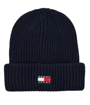 Tommy Jeans Czapka HERITAGE | z dodatkiem wełny