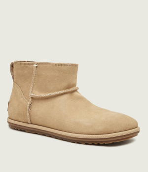 UGG Śniegowce W Classic Mini Deconstructed | wełna | zamsz