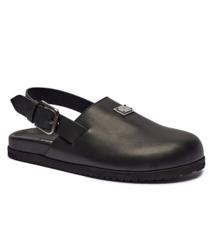 Dolce & Gabbana Skórzane mule