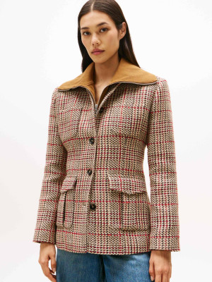Tommy Hilfiger Kurtka | Regular Fit | z dodatkiem wełny