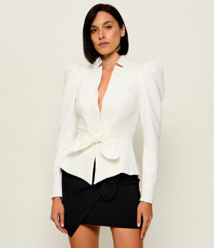 Elisabetta Franchi Marynarka | Slim Fit