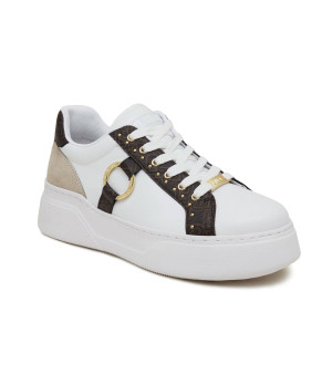Liu Jo Skórzane sneakersy Tami 05