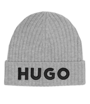 HUGO Wełniana czapka Unisex X