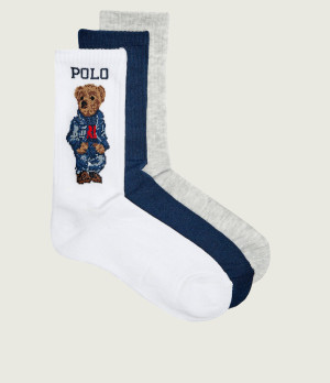 POLO RALPH LAUREN Skarpety 3-pack AMERICANA BE