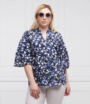 Persona by Marina Rinaldi Koszula FINIRE Plus size | Regular Fit | | z dodatkiem lnu