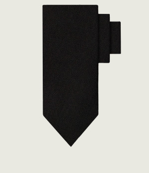 BOSS BLACK Jedwabny krawat H-TIE