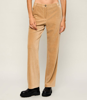 Marc Cain Spodnie Wukari | Relaxed fit | sztruks