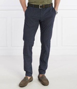 Joop! Jeans Spodnie chino Maxton | Regular Fit | z dodatkiem lnu