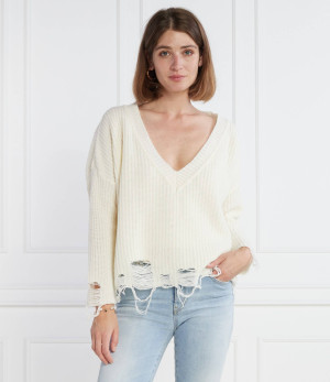 Pinko Wełniany sweter | Regular Fit