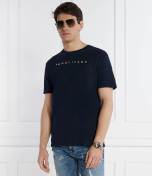 Tommy Jeans T-shirt LINEAR LOGO TEE EXT | Regular Fit