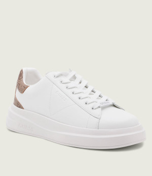 Guess Skórzane sneakersy Elba