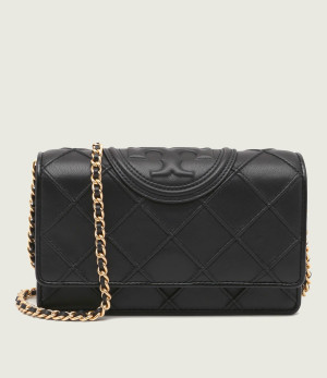 TORY BURCH Skórzana listonoszka Fleming