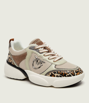Pinko Sneakersy Alba 03 | zamsz