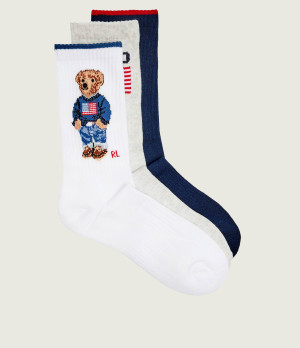 POLO RALPH LAUREN Skarpety 3-pack
