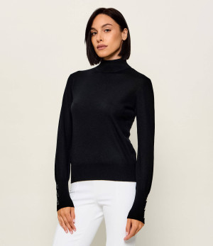 Patrizia Pepe Wełniany golf | Slim Fit