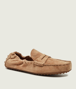 LAUREN RALPH LAUREN Mokasyny Wynnie | zamsz