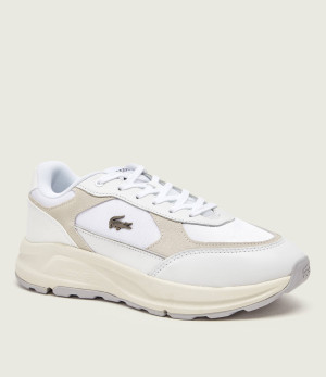 Lacoste Sneakersy Run Set | z dodatkiem skóry | zamsz