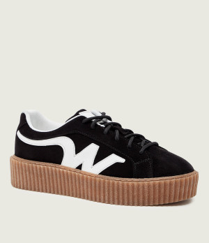 Weekend MaxMara Sneakersy WKAAGILE | zamsz