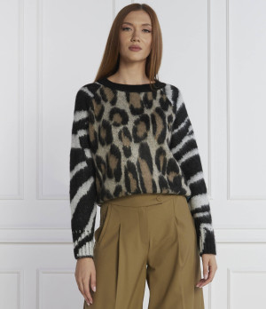 Marc Cain Sweter | Regular Fit | z dodatkiem wełny