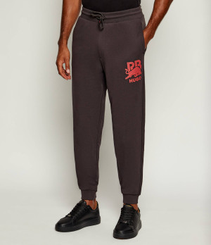 HUGO Spodnie dresowe Doverlopan_RB | HUGO x Racing Bulls | Relaxed fit