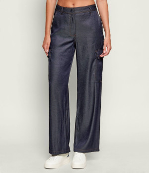 GUESS Spodnie cargo REGINE | Relaxed fit